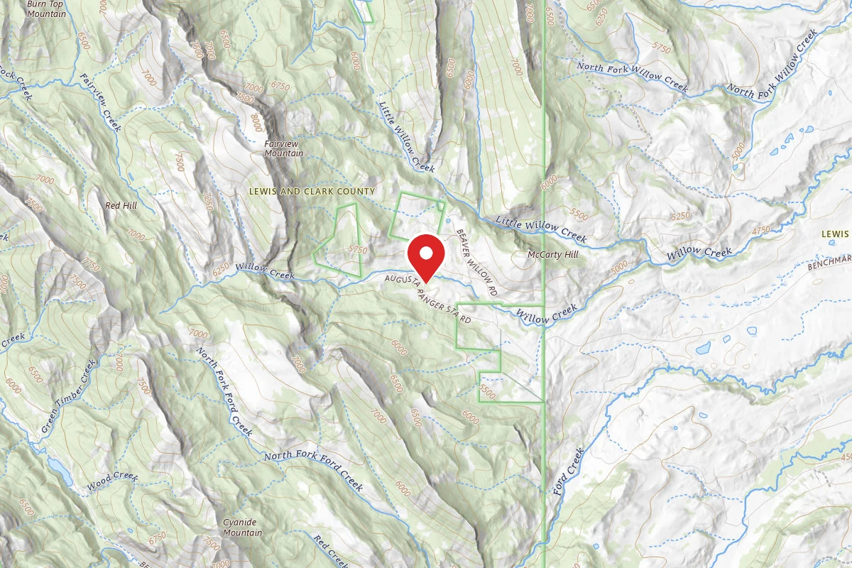 Helena-Lewis and Clark Dispersed Campsite ROAD 3318-07
