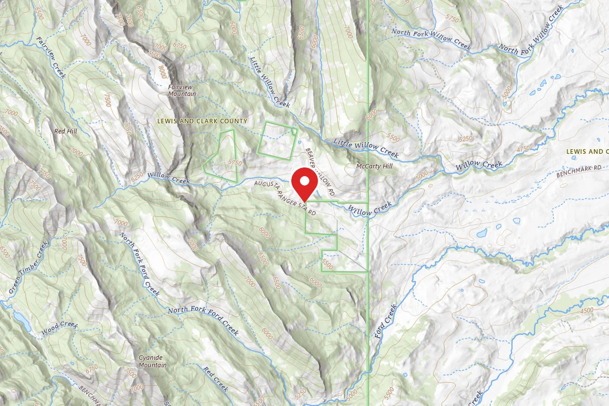 Helena-Lewis and Clark Dispersed Campsite ROAD 3318-08