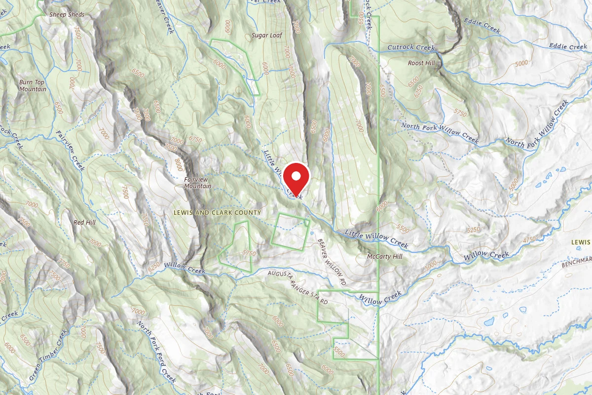 Helena-Lewis and Clark Dispersed Campsite ROAD 233-02