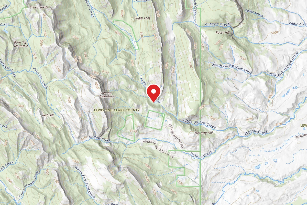 Helena-Lewis and Clark Dispersed Campsite ROAD 233-03