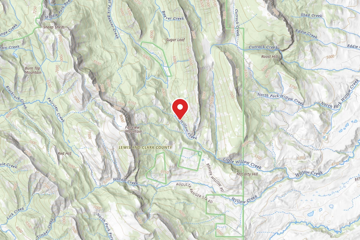 Helena-Lewis and Clark Dispersed Campsite ROAD 233-05