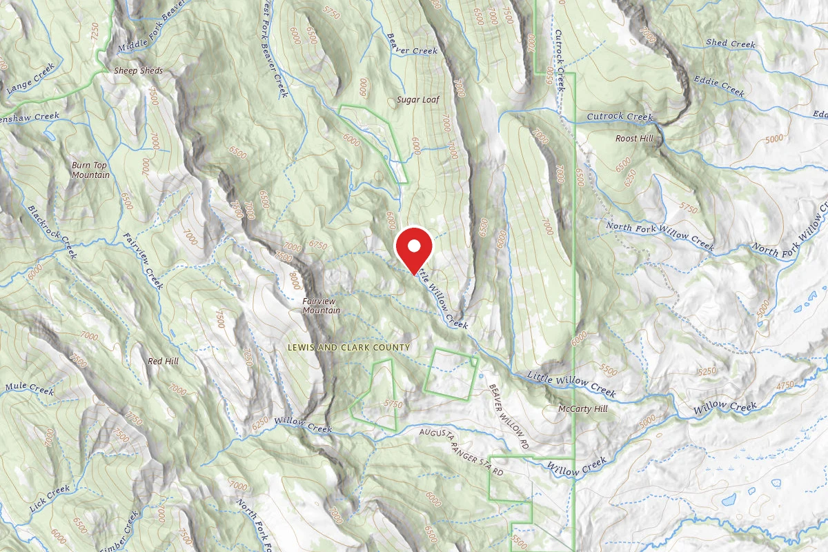 Helena-Lewis and Clark Dispersed Campsite ROAD 233-06