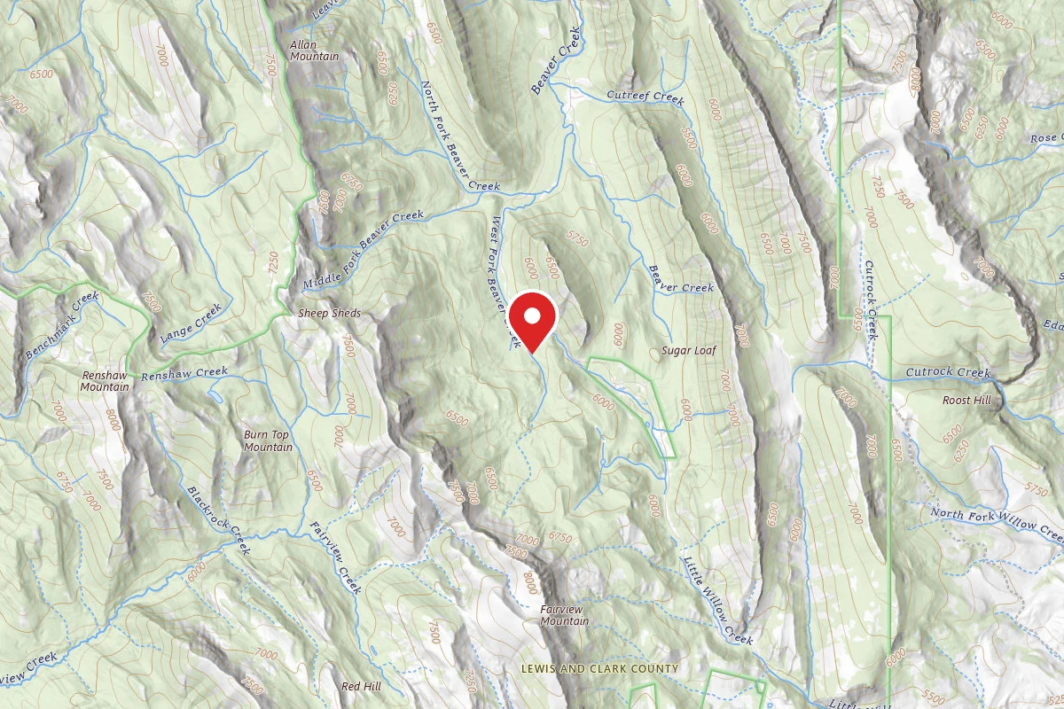 Helena-Lewis and Clark Dispersed Campsite ROAD 233C1-01