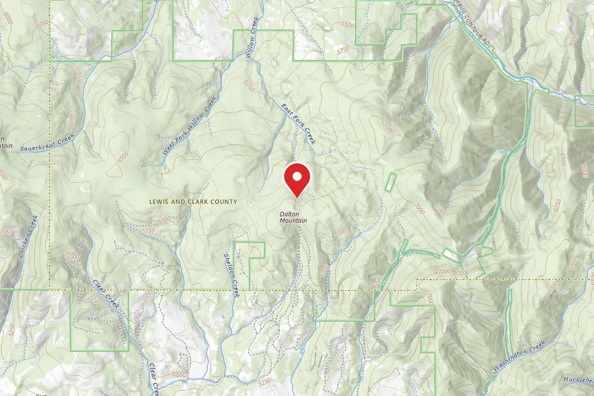 Helena-Lewis and Clark Dispersed Campsite DALTON-RD 329-106