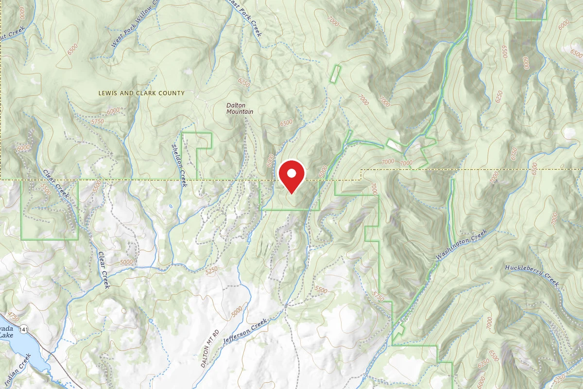 Helena-Lewis and Clark Dispersed Campsite DALTON-RD 329-008