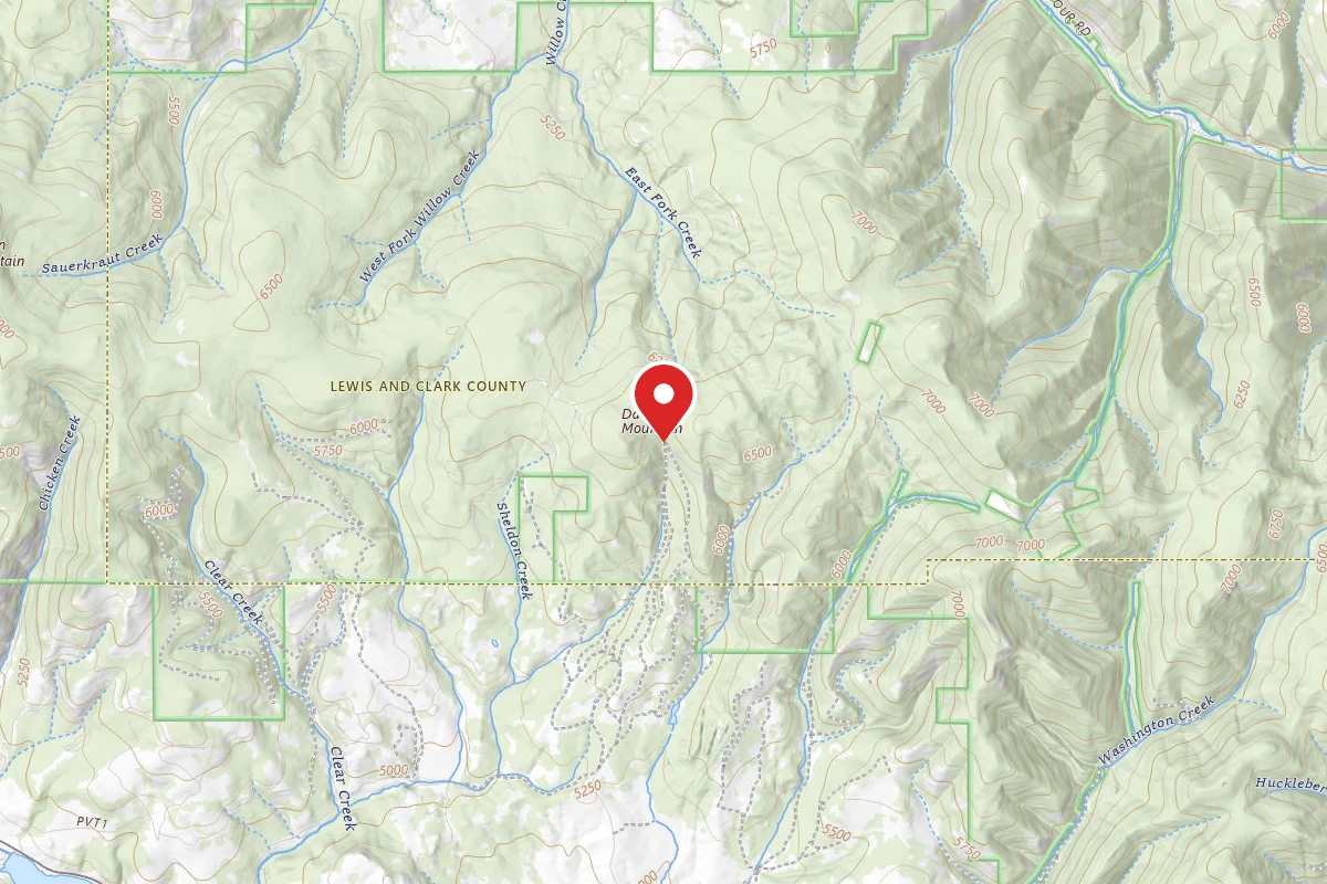Helena-Lewis and Clark Dispersed Campsite DALTON-RD 329-107