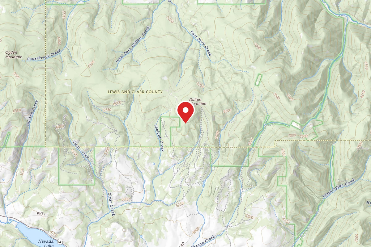 Helena-Lewis and Clark Dispersed Campsite DALTON-RD 329-105