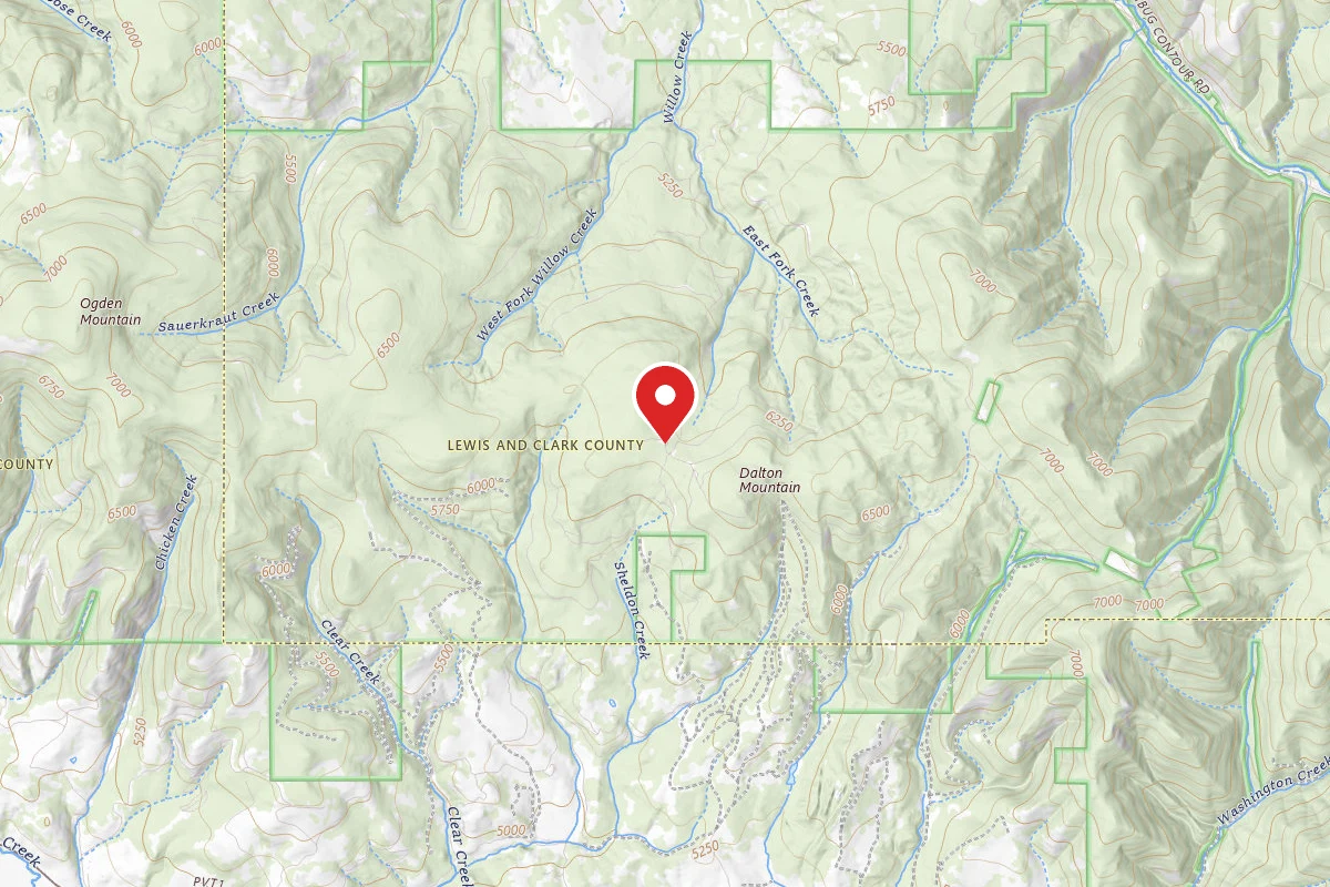 Helena-Lewis and Clark Dispersed Campsite DALTON-RD 329-104