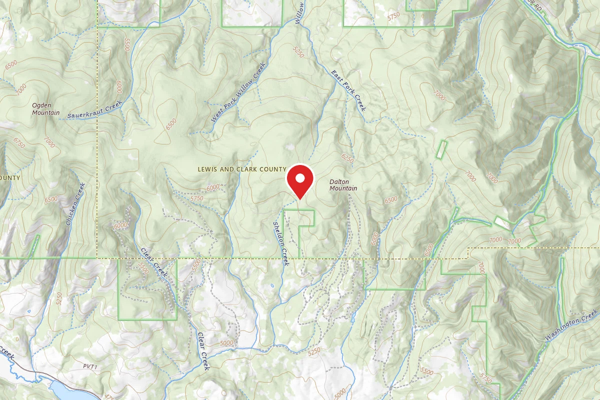 Helena-Lewis and Clark Dispersed Campsite DALTON-RD 329-009