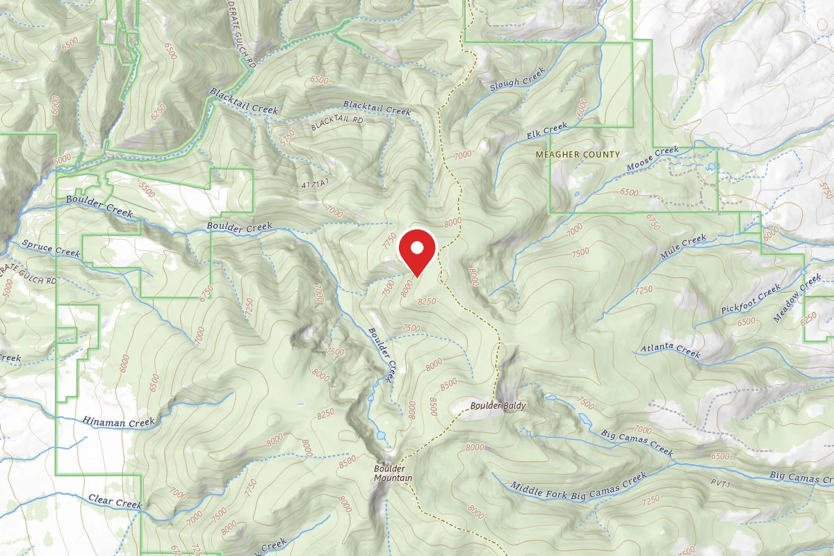 Helena-Lewis and Clark Dispersed Campsite BLACKTAIL RD 4171 004