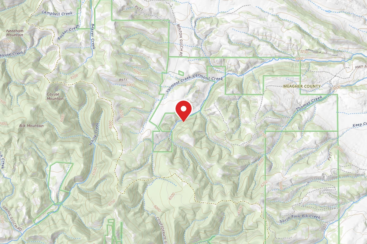 Helena-Lewis and Clark Dispersed Campsite BENTON RD 287 018