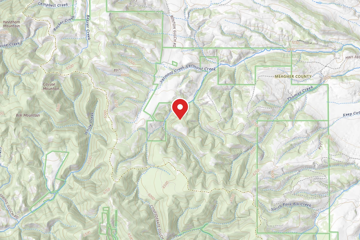 Helena-Lewis and Clark Dispersed Campsite BENTON RD 287B019