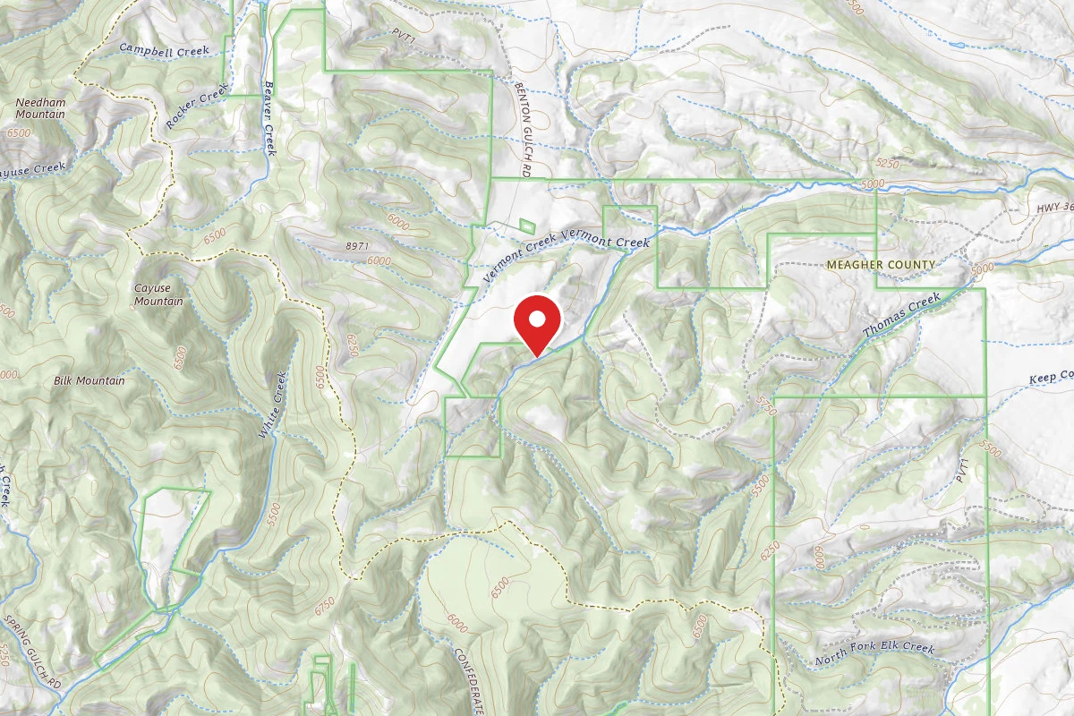 Helena-Lewis and Clark Dispersed Campsite BENTON RD 287 021