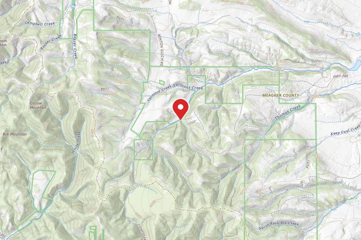 Helena-Lewis and Clark Dispersed Campsite BENTON RD 287 022