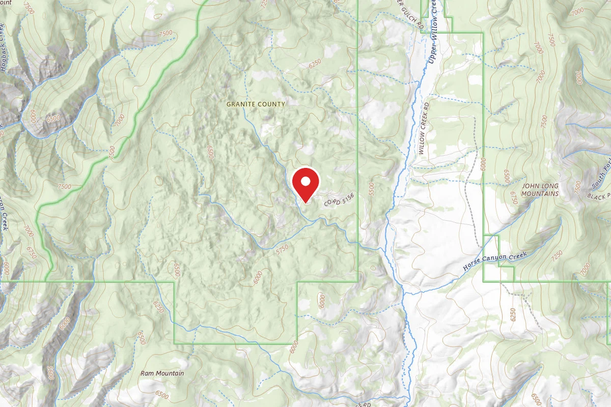 Beaverhead-Deerlodge Dispersed Campsite MINERS GULCH-001
