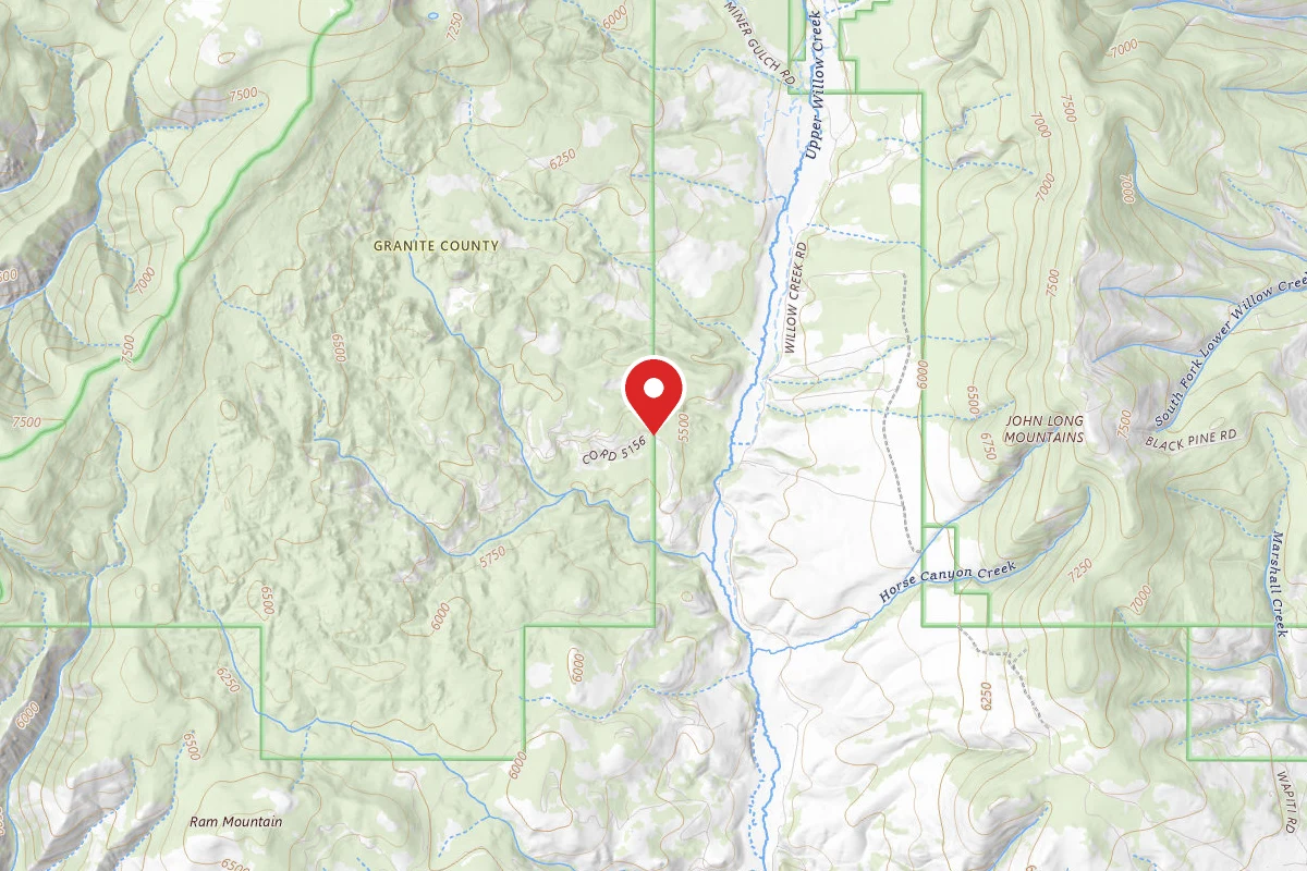 Beaverhead-Deerlodge Dispersed Campsite MINERS GULCH-003
