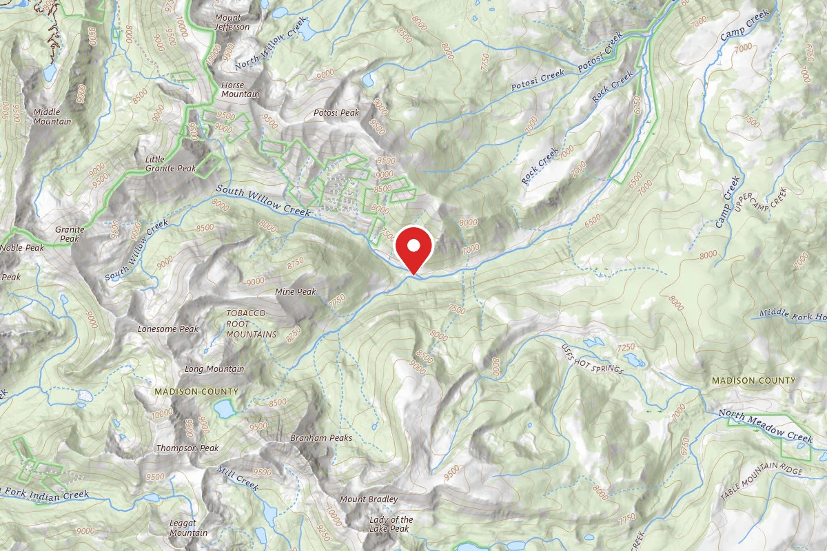 Beaverhead-Deerlodge Dispersed Campsite FS9605A-04