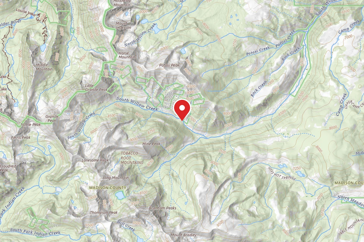 Beaverhead-Deerlodge Dispersed Campsite FS9605-04