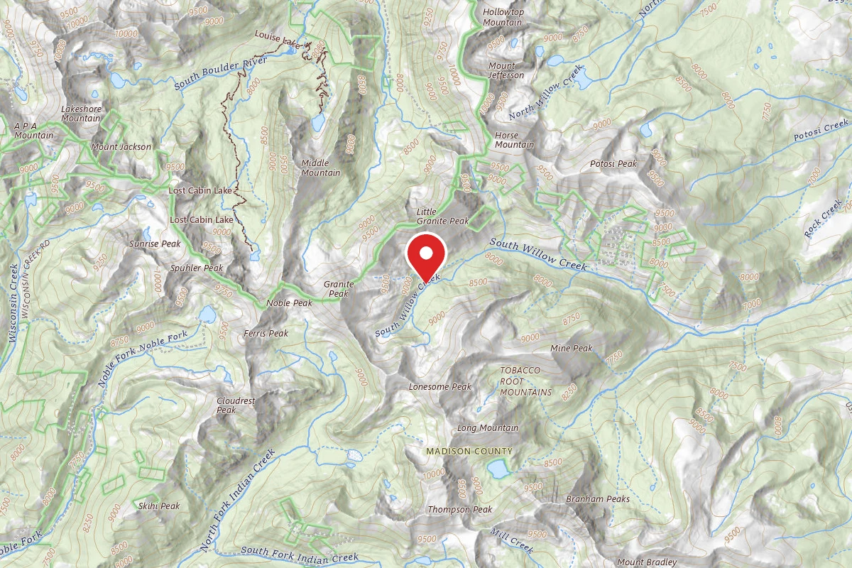 Beaverhead-Deerlodge Dispersed Campsite FS9605-09