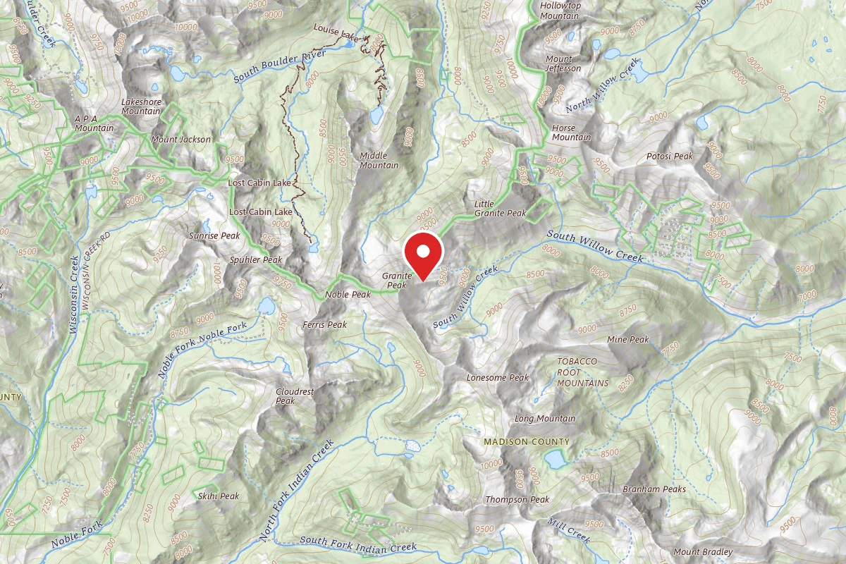 Beaverhead-Deerlodge Dispersed Campsite FS9605-11