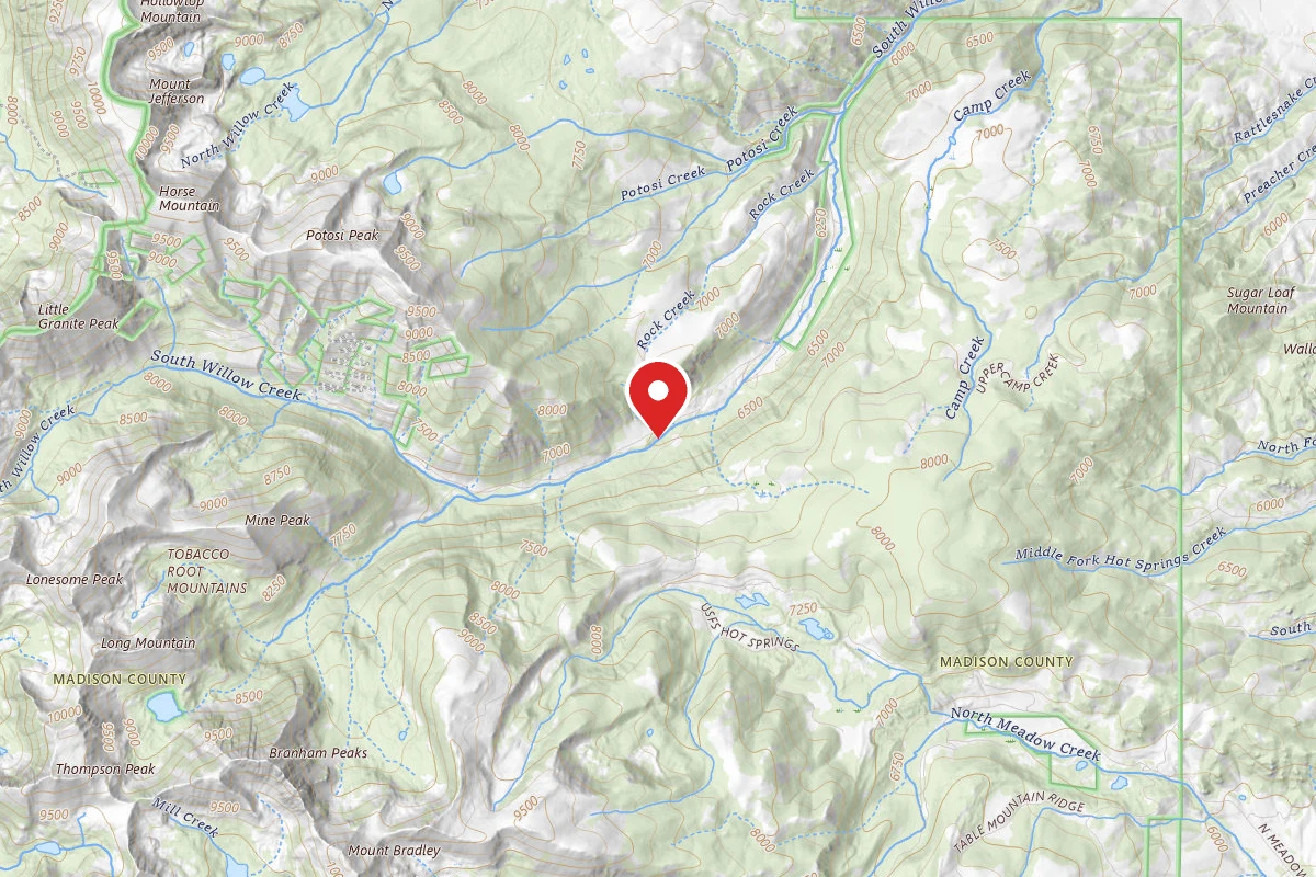 Beaverhead-Deerlodge Dispersed Campsite FS9605-13