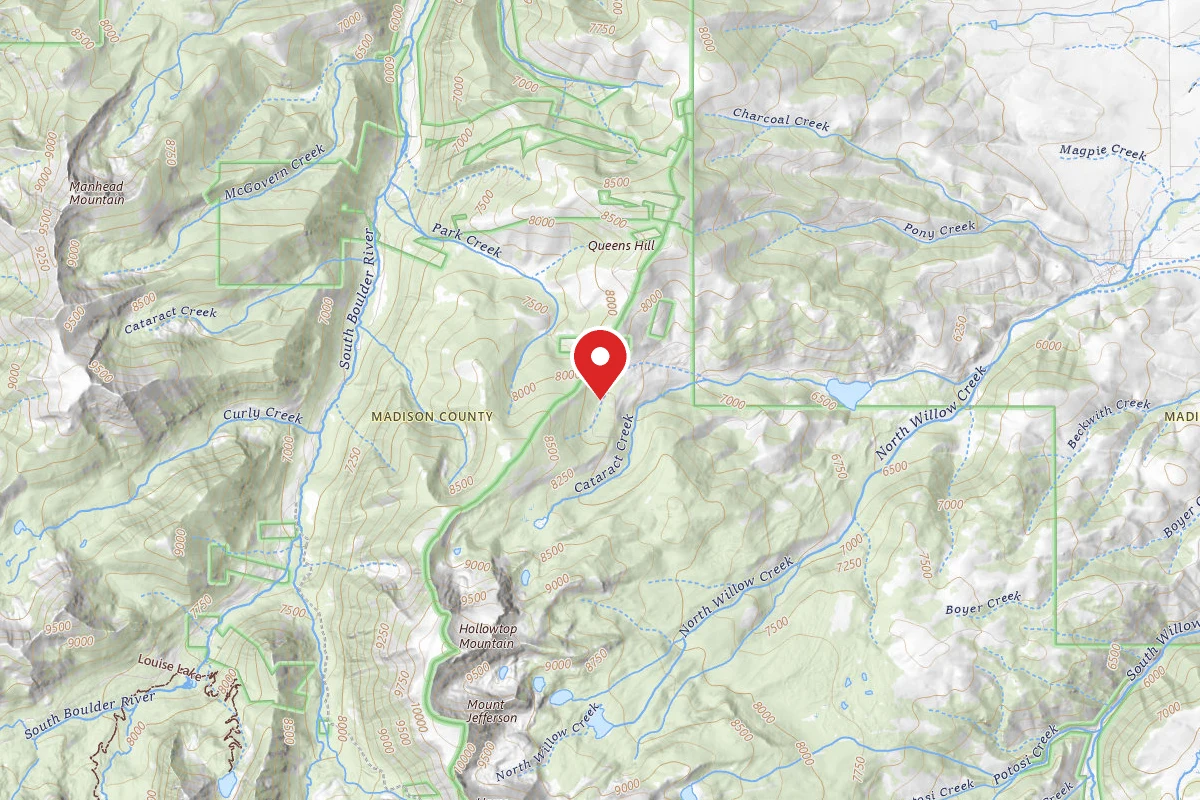 Beaverhead-Deerlodge Dispersed Campsite FS938A-01