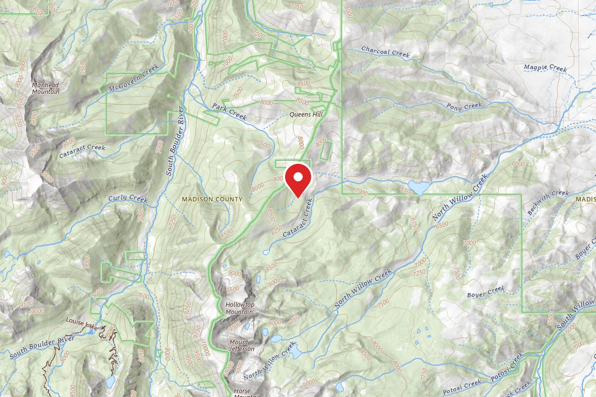 Beaverhead-Deerlodge Dispersed Campsite FS938A-02