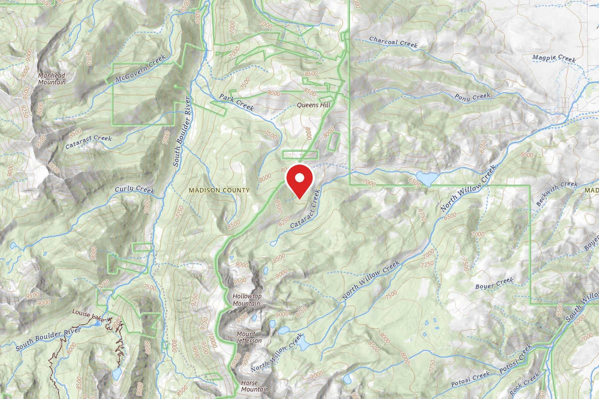 Beaverhead-Deerlodge Dispersed Campsite FS938A-03
