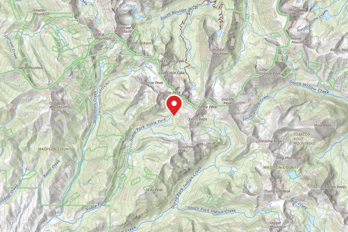 Beaverhead-Deerlodge Dispersed Campsite FS8300-03