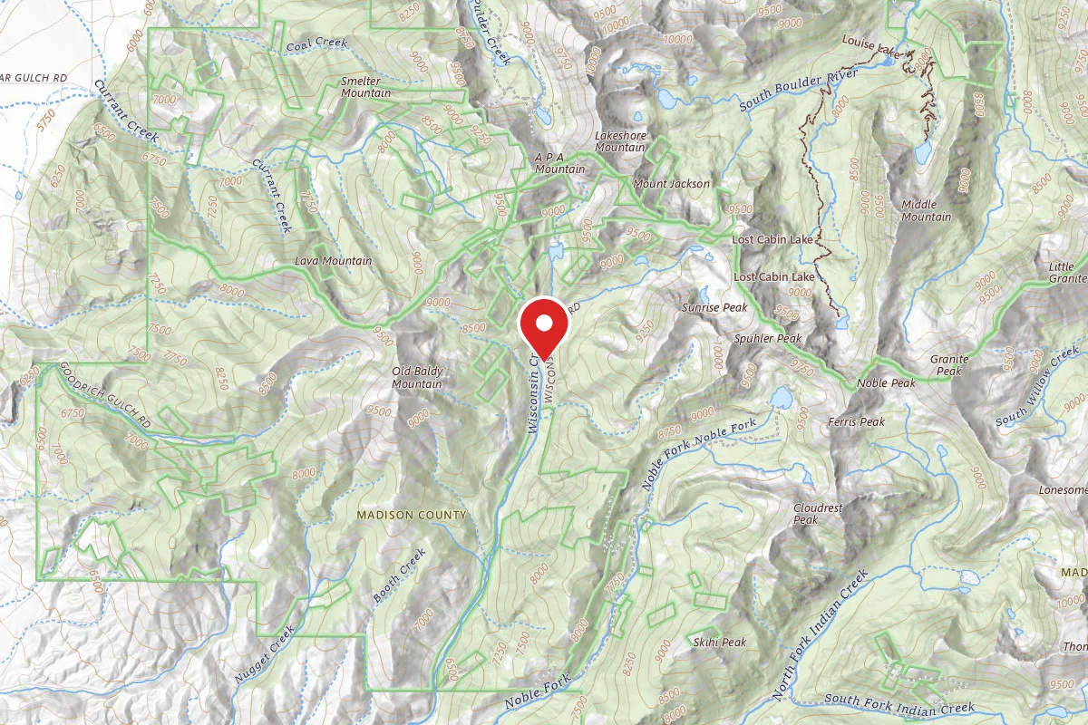 Beaverhead-Deerlodge Dispersed Campsite FS8306-02
