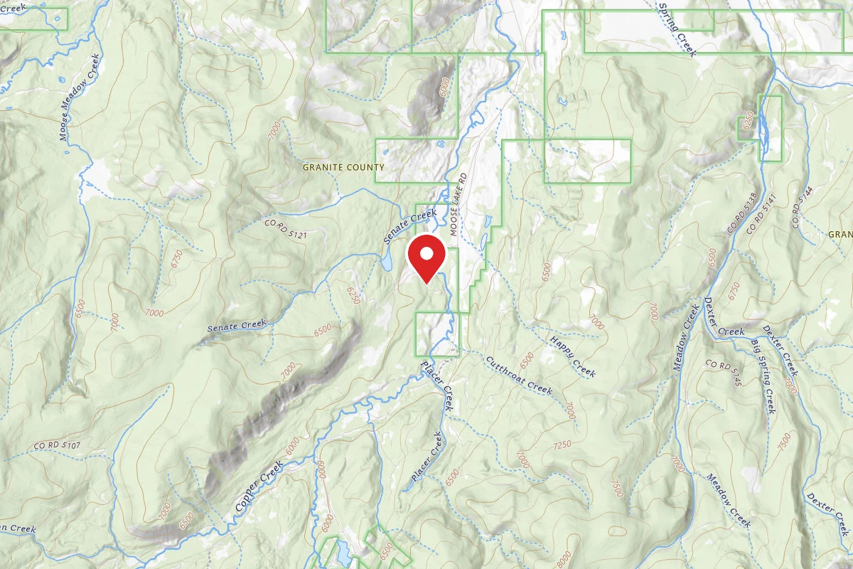Beaverhead-Deerlodge Dispersed Campsite SENATE CREEK-003A