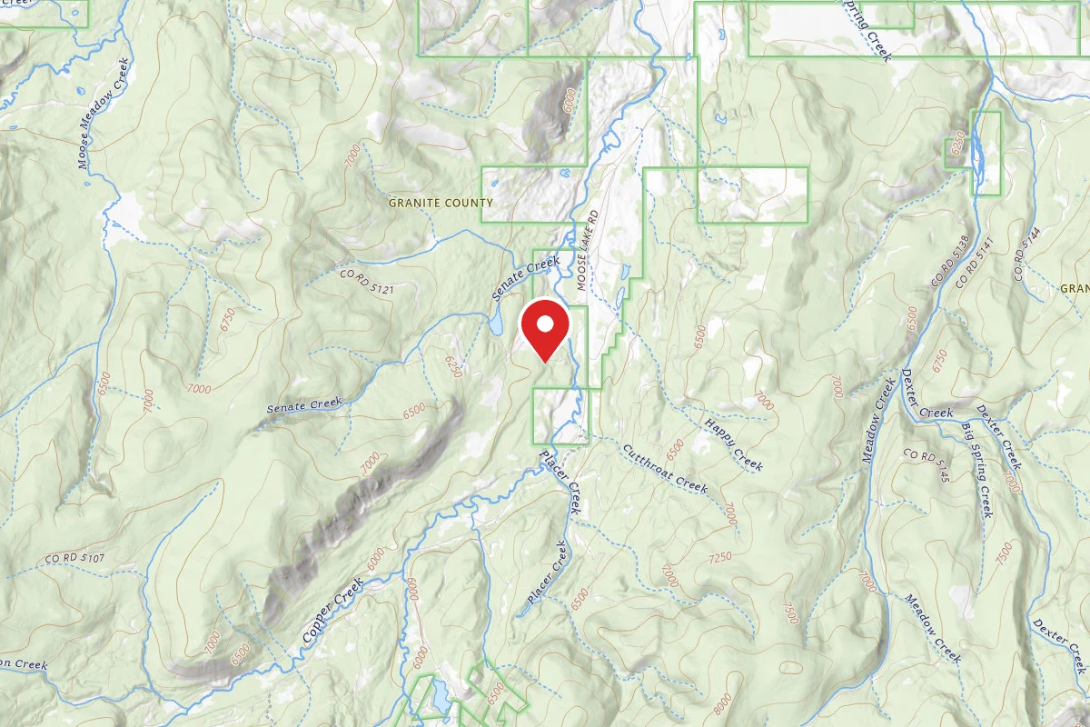 Beaverhead-Deerlodge Dispersed Campsite SENATE CREEK-003B
