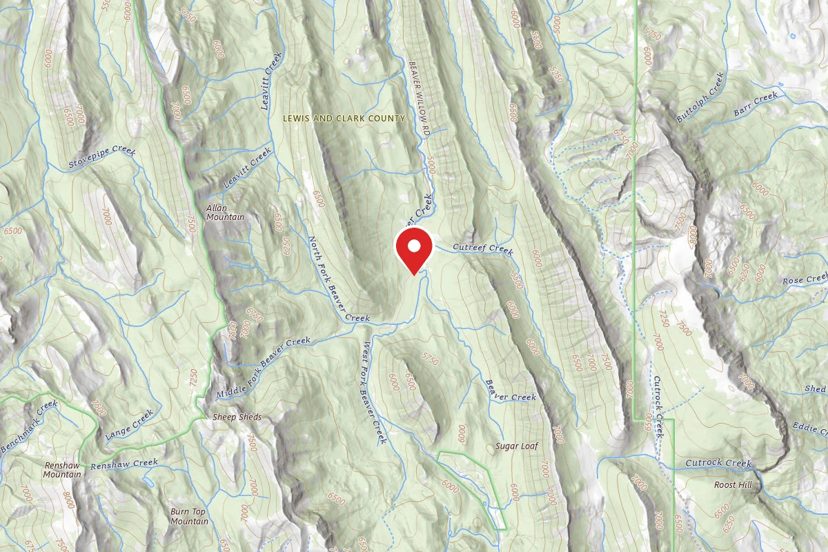 Helena-Lewis and Clark Dispersed Campsite ROAD 9154A-02