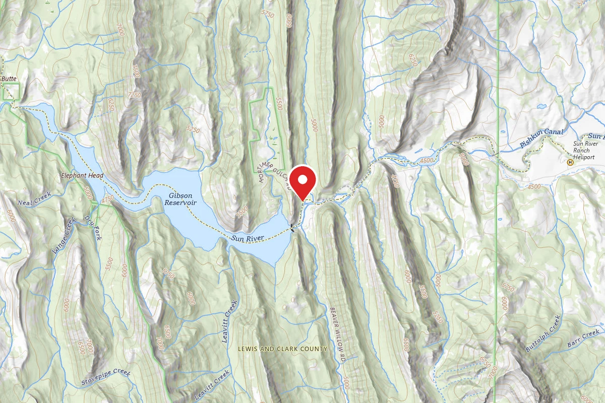 Helena-Lewis and Clark Dispersed Campsite ROAD 8970-01