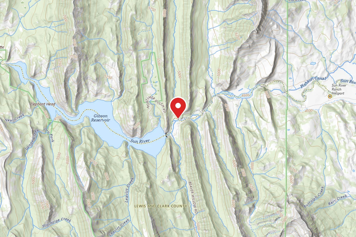 Helena-Lewis and Clark Dispersed Campsite ROAD 8970-03