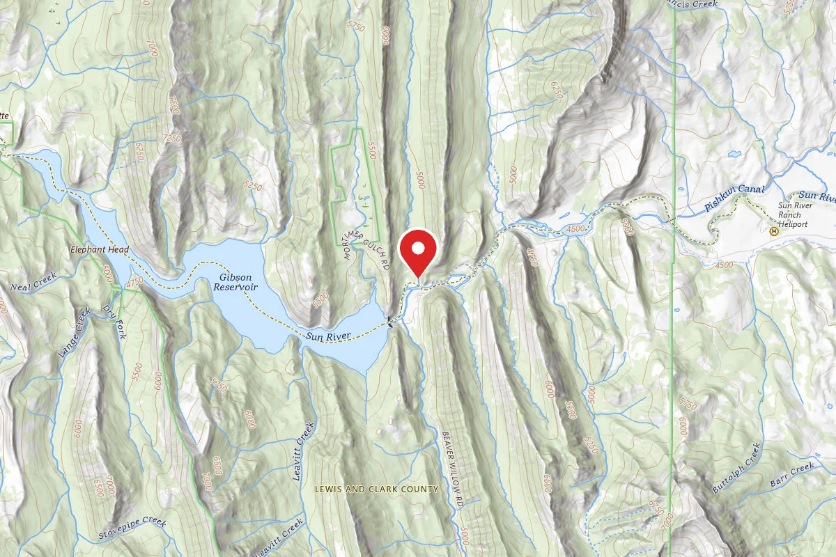 Helena-Lewis and Clark Dispersed Campsite ROAD 8970-04