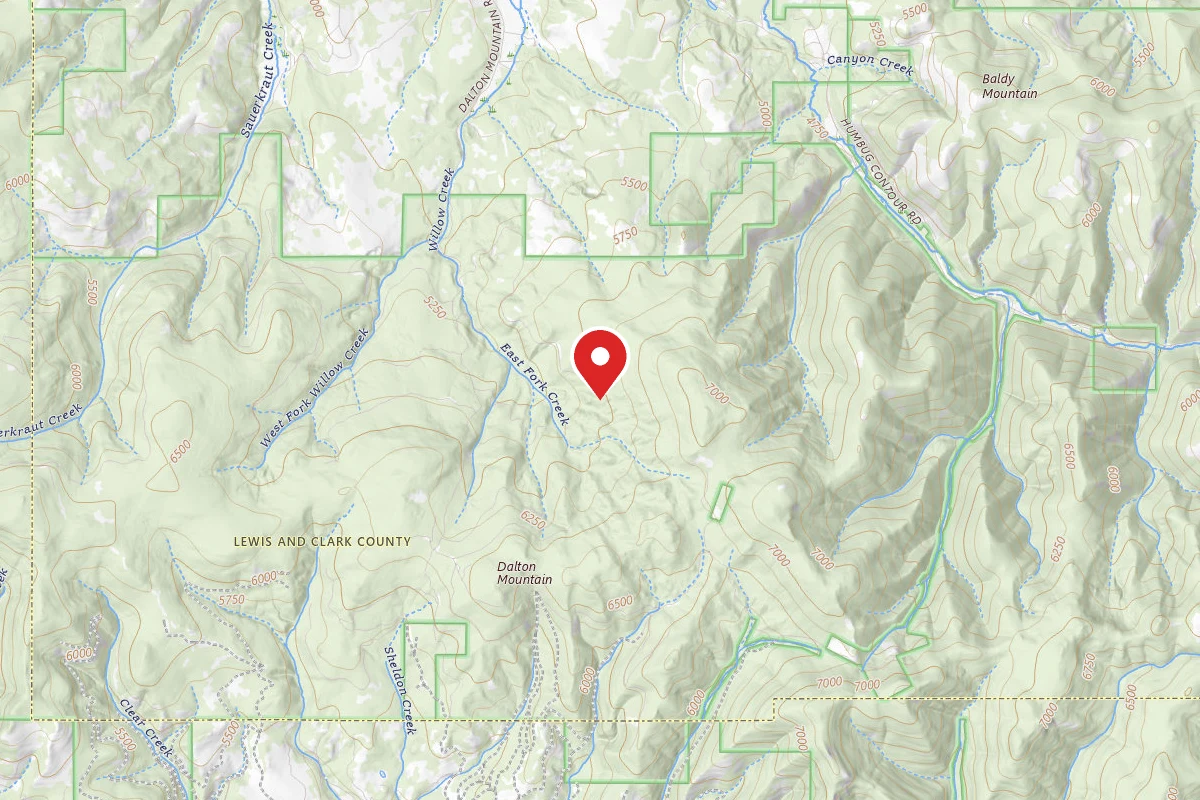 Helena-Lewis and Clark Dispersed Campsite DALTON-RD 329 (4135)-003