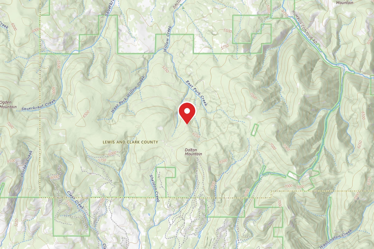 Helena-Lewis and Clark Dispersed Campsite DALTON-RD 329-006