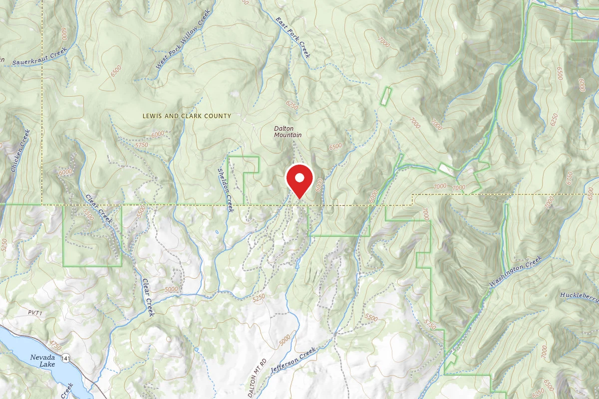 Helena-Lewis and Clark Dispersed Campsite MADISON GULCH RD-010