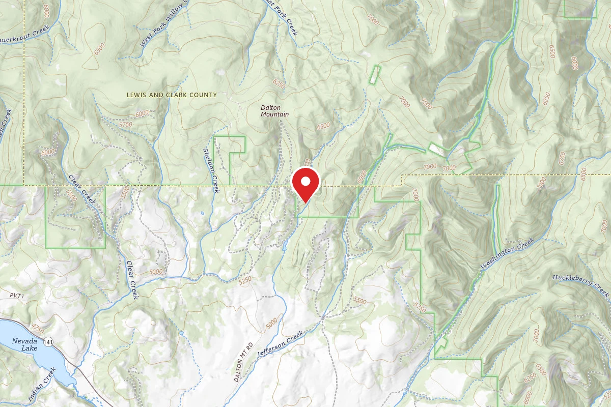 Helena-Lewis and Clark Dispersed Campsite MADISON GULCH RD-011