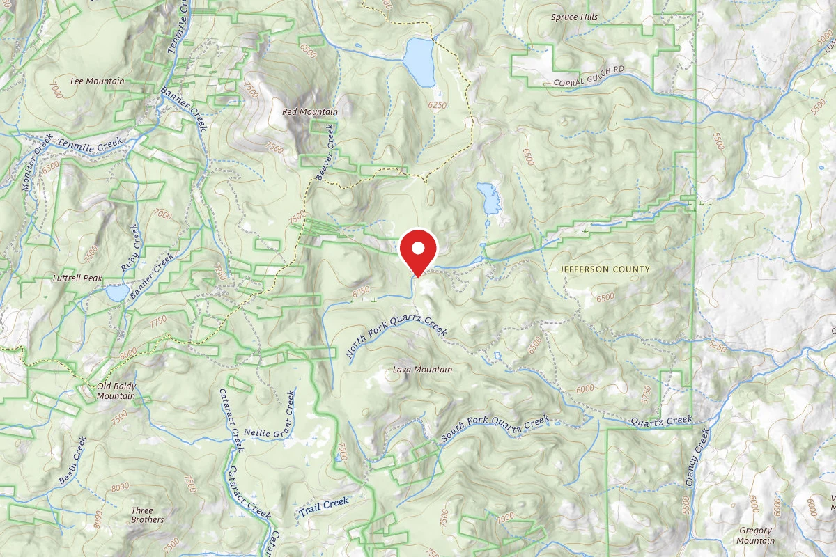 Helena-Lewis and Clark Dispersed Campsite PARK LAKE RD 1878 001