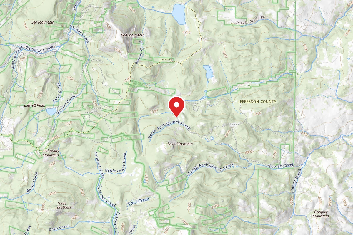 Helena-Lewis and Clark Dispersed Campsite PARK LAKE RD 1878 002