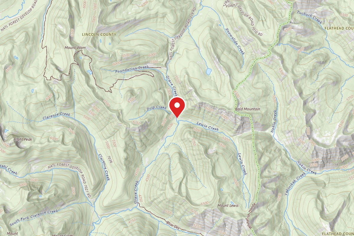 Kootenai Dispersed Campsite RD 114