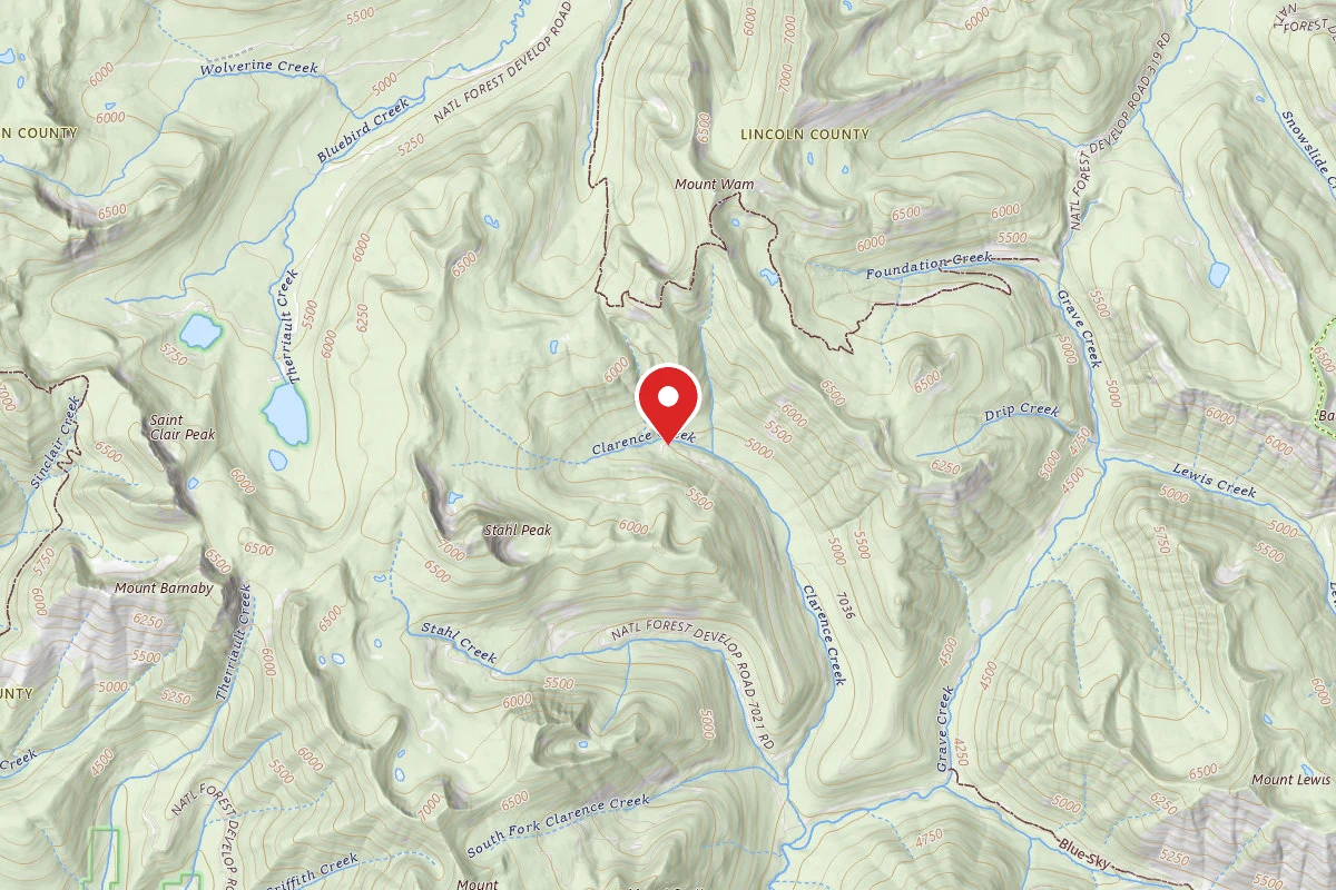 Kootenai Dispersed Campsite RD7022