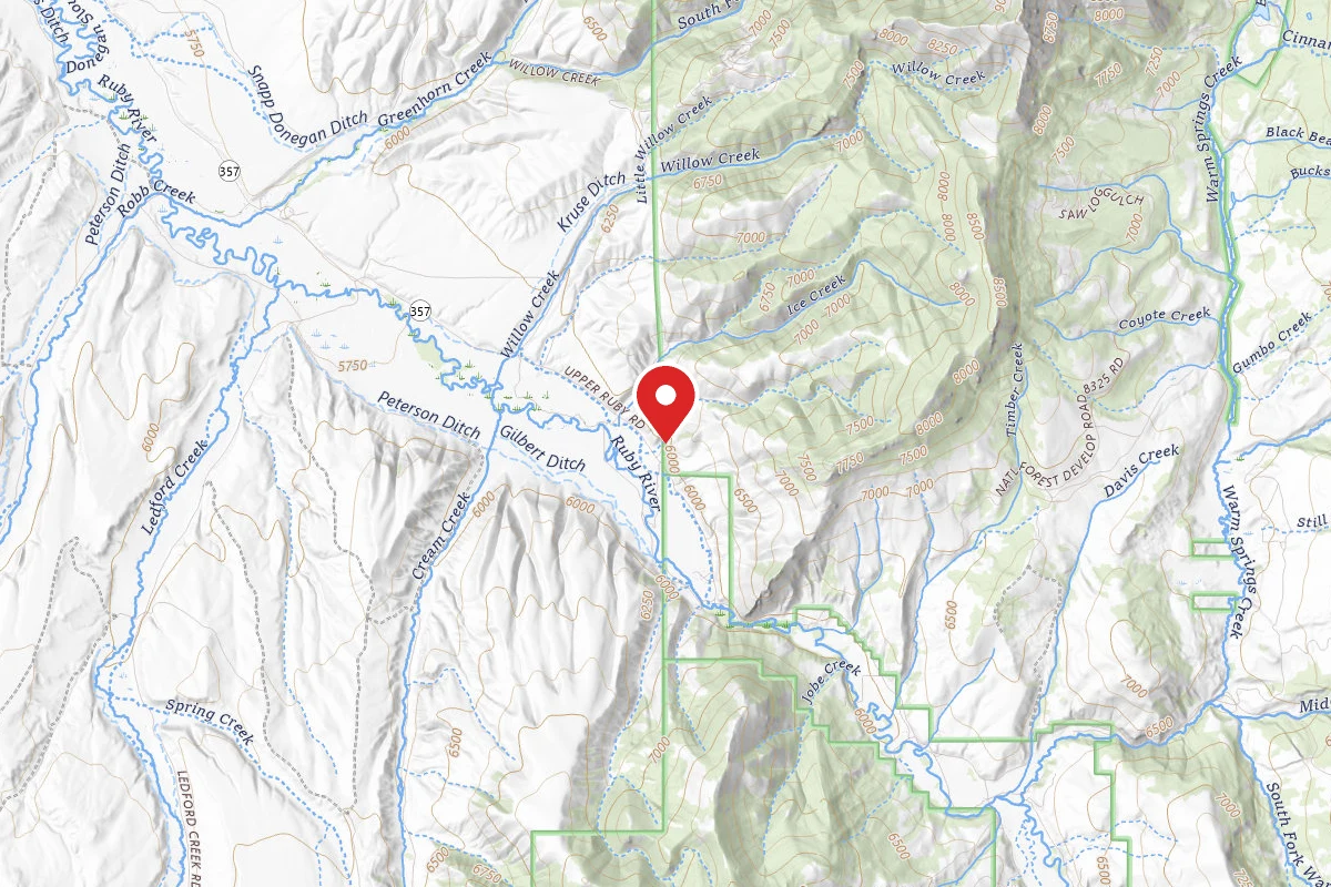 Beaverhead-Deerlodge Dispersed Campsite FS9671-01