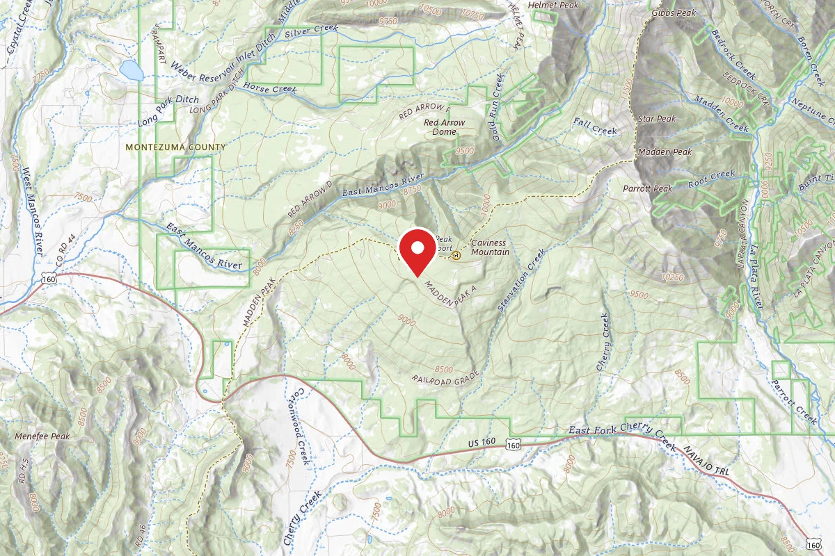 Madden Peak Road - Dispersed