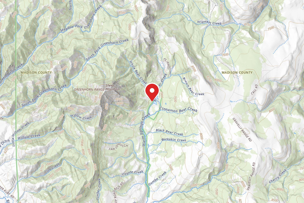 Beaverhead-Deerlodge Dispersed Campsite FS8385-02