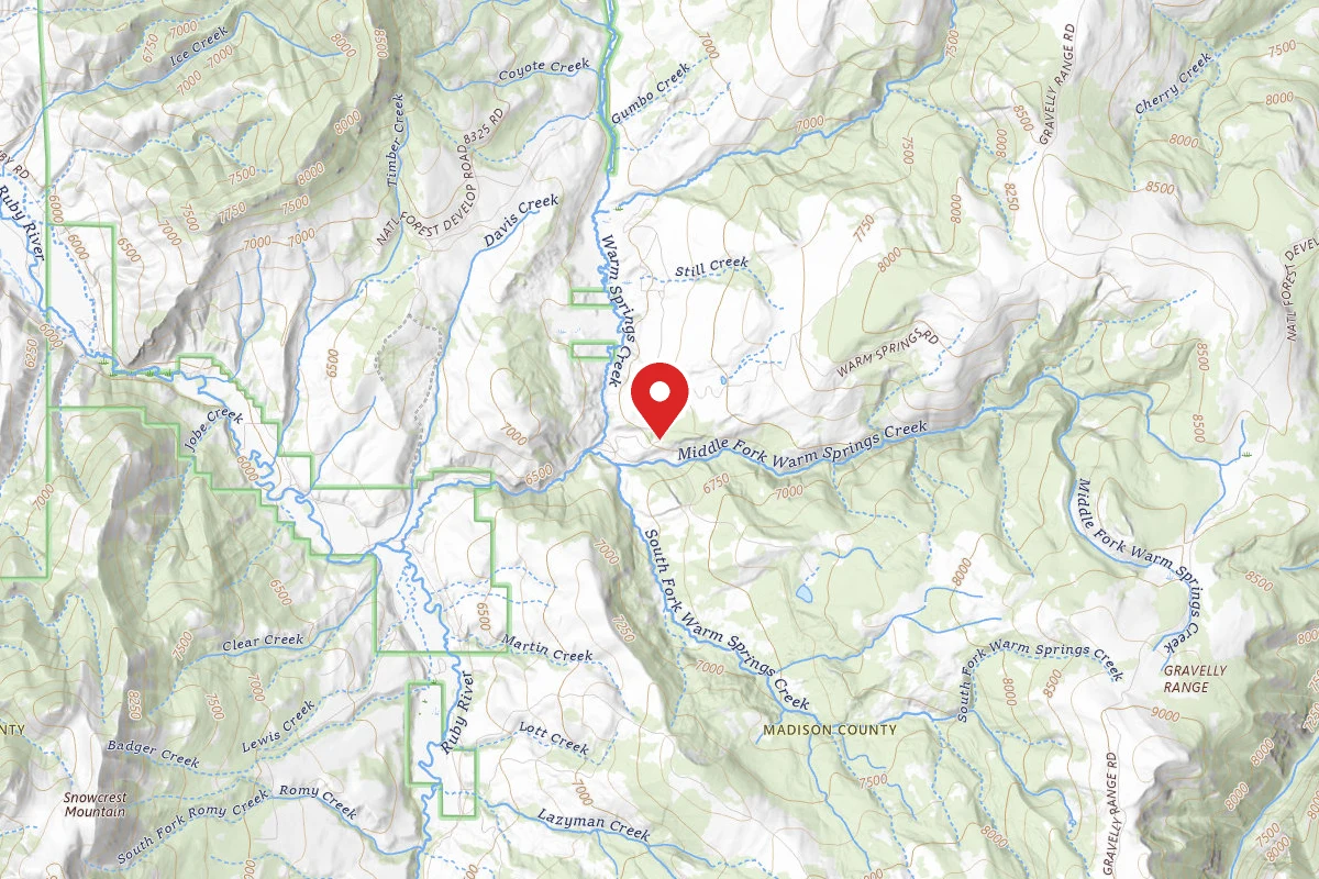 Beaverhead-Deerlodge Dispersed Campsite FS163-02