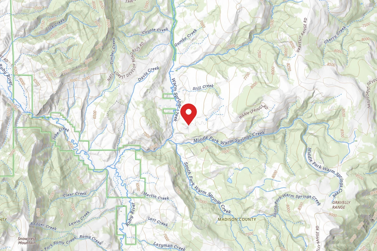 Beaverhead-Deerlodge Dispersed Campsite FS1234-01