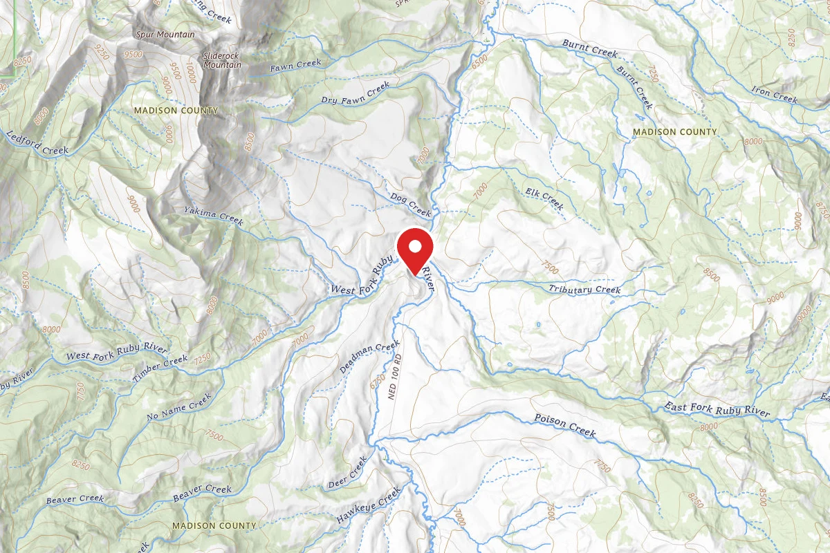 Beaverhead-Deerlodge Dispersed Campsite FS6100S-01